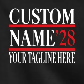 Custom Name For President 2028 Election Kids Jacket - Front - Close-up