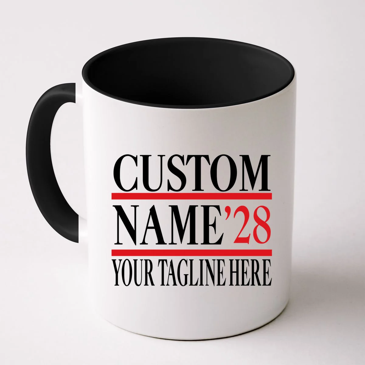 Custom Name For President 2028 Election Coffee Mug - Front