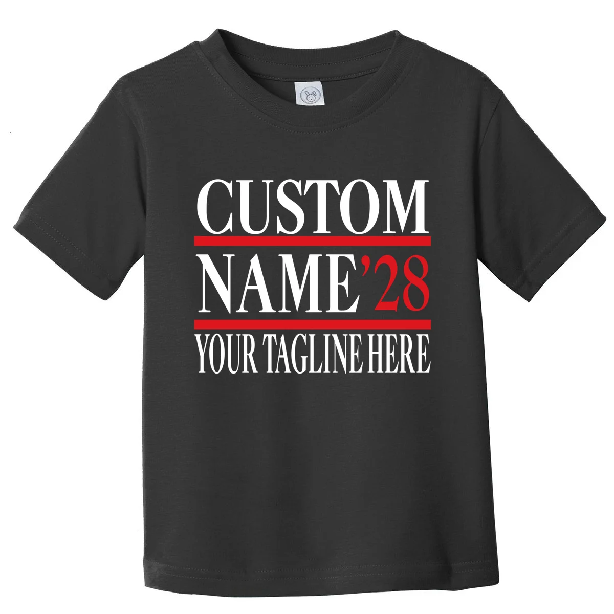 Custom Name For President 2028 Election Toddler T-Shirt - Front