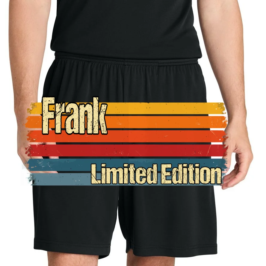 Customizable Limited Edition – Retro Distressed Rainbow Stripe Design Men's Shorts - Front 1