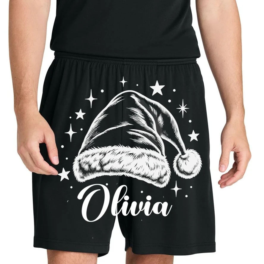 Christmas Family Name Personalized - Custom Holiday Family Gift Men's Shorts - Front 1