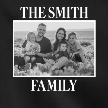 Custom Family Portrait - Personalized Family Photo for Cherished Memories Kids Jacket - Front - Close-up