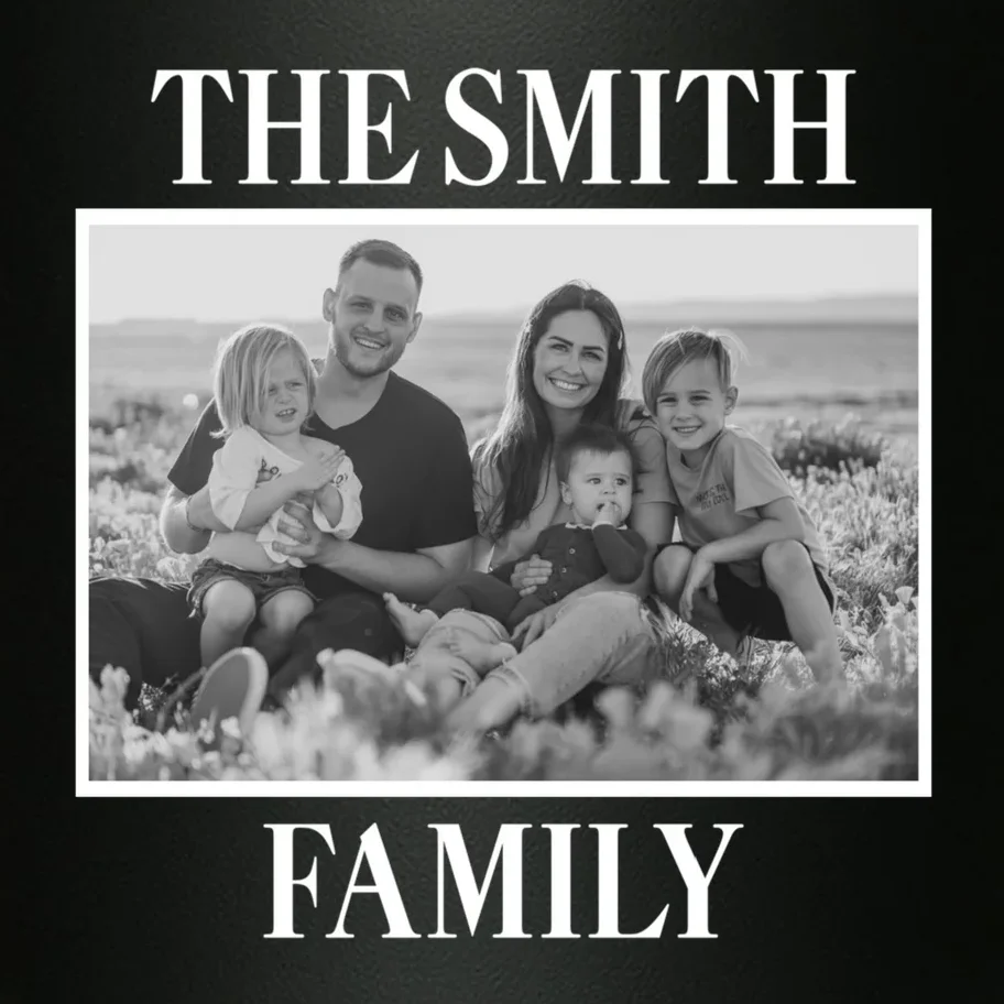 Custom Family Portrait - Personalized Family Photo for Cherished Memories 20oz Tumbler - Front - Close-up