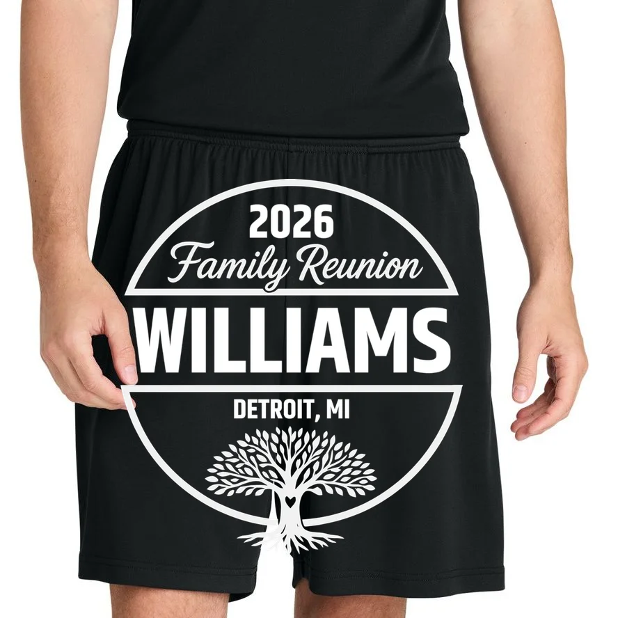 Custom Family Reunion Family Tree Men's Shorts - Front 1