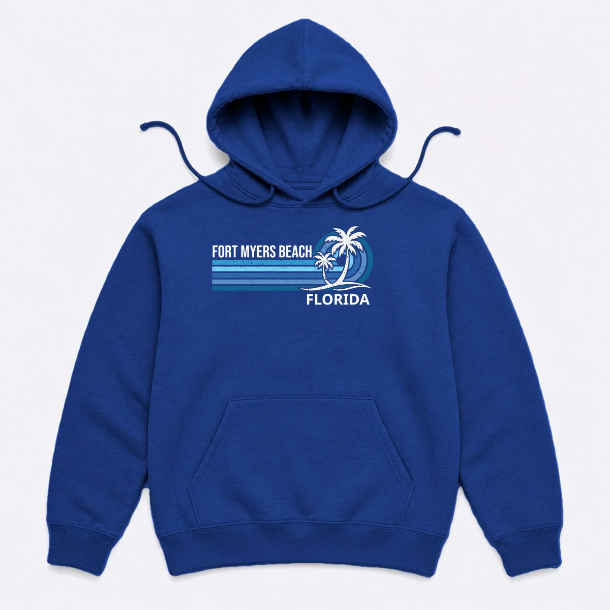 Custom Family Vacation Personalized Beach Gift Retro Hoodie - Front