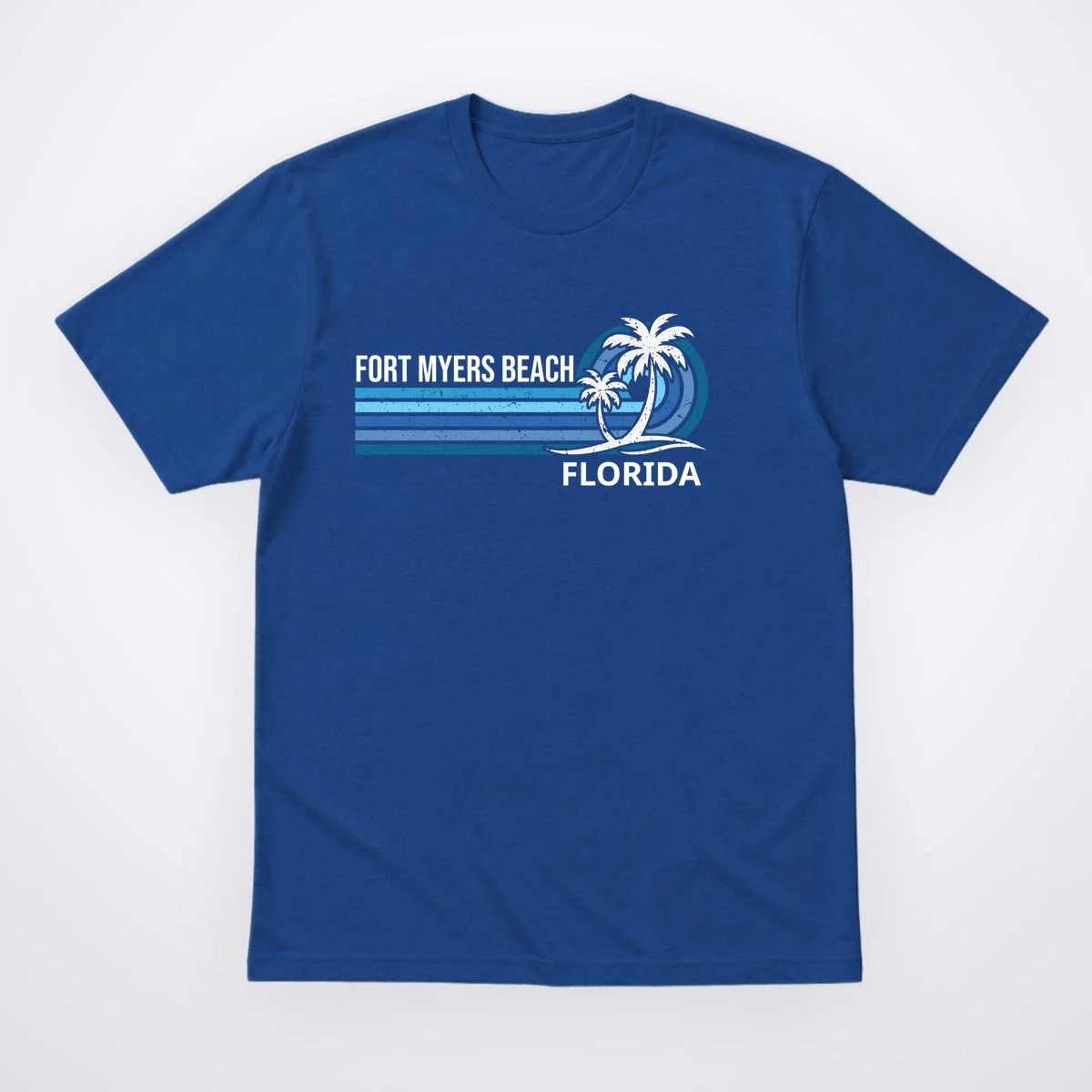 Custom Family Vacation Personalized Beach Gift Retro T-Shirt - Front