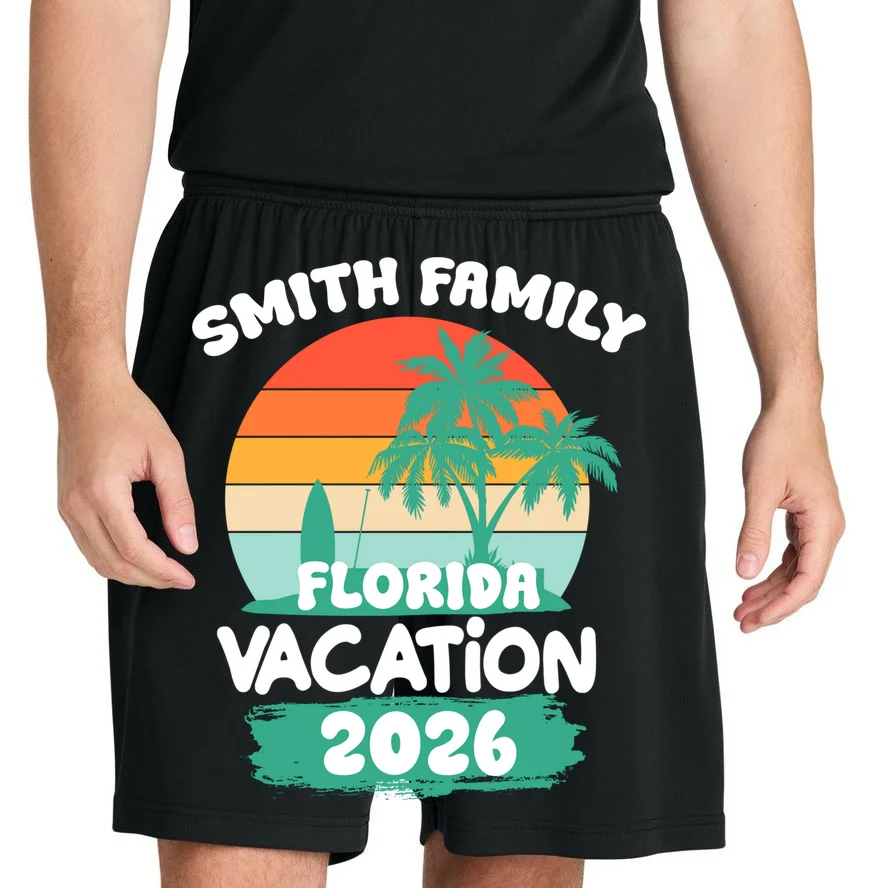 Custom Family Vacation Trip Personalized Men's Shorts - Front 1