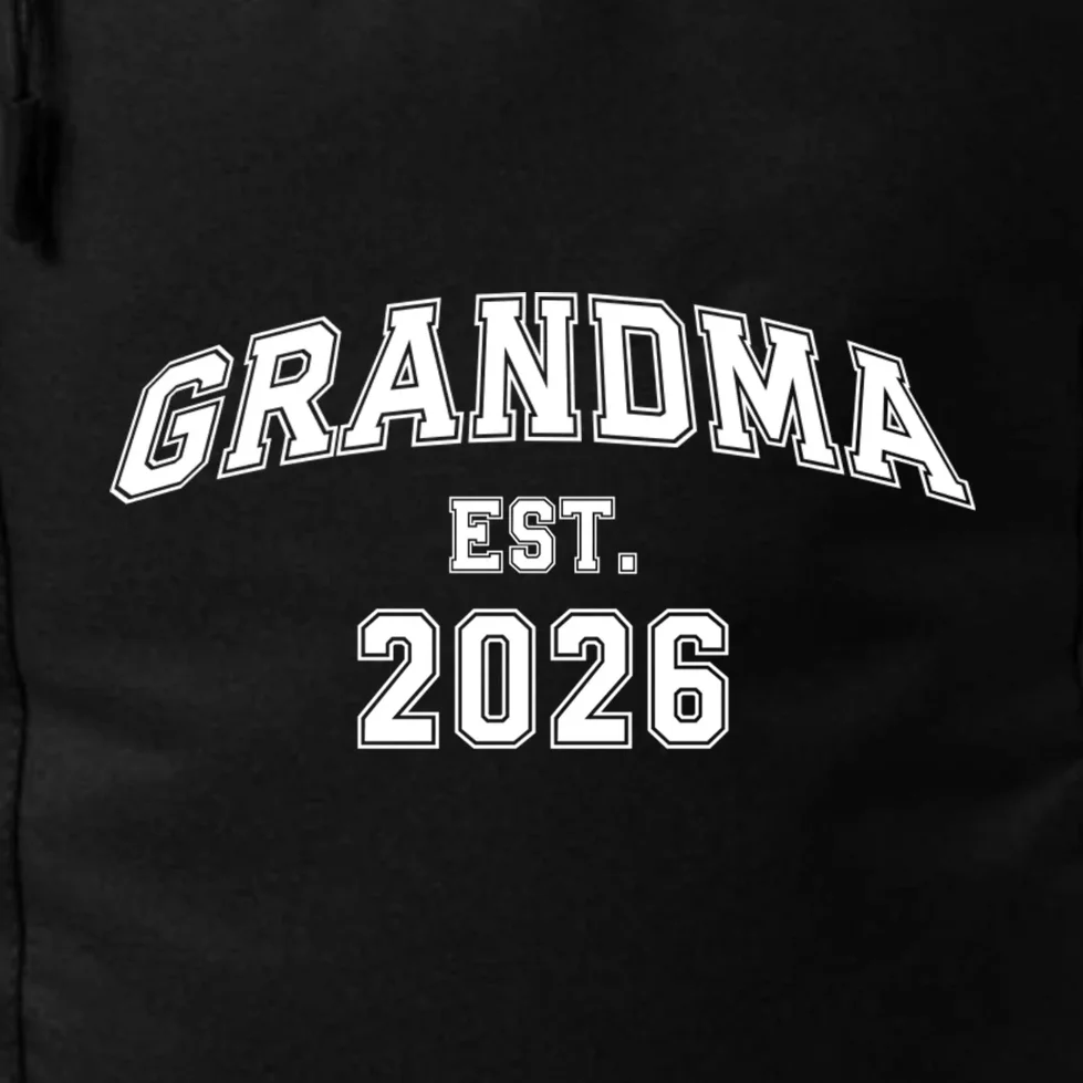 Custom Grandma, Grandpa, Mom, Dad Est. 2026 Custom Text and YearBackpack - Front - Close-up