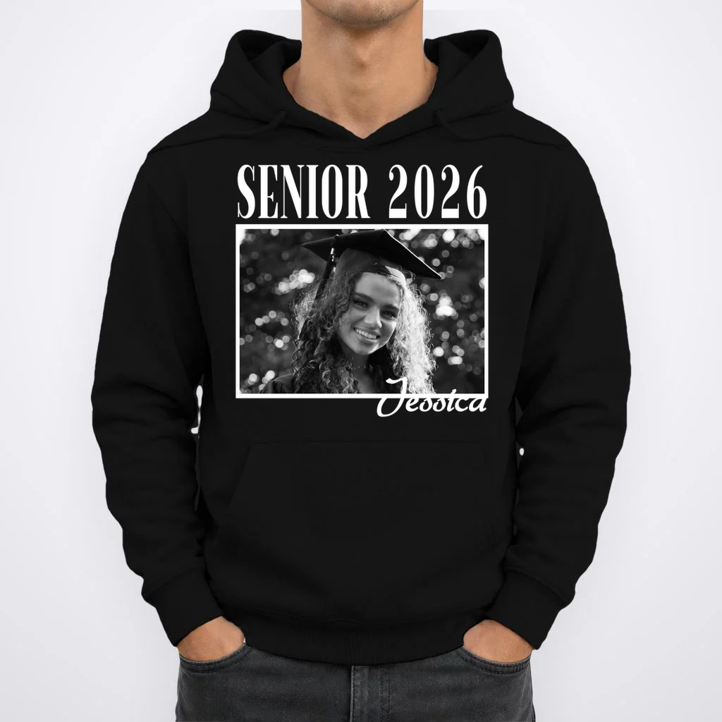 Custom graduation Personalized Graduate 2026 Hoodie - Front 1