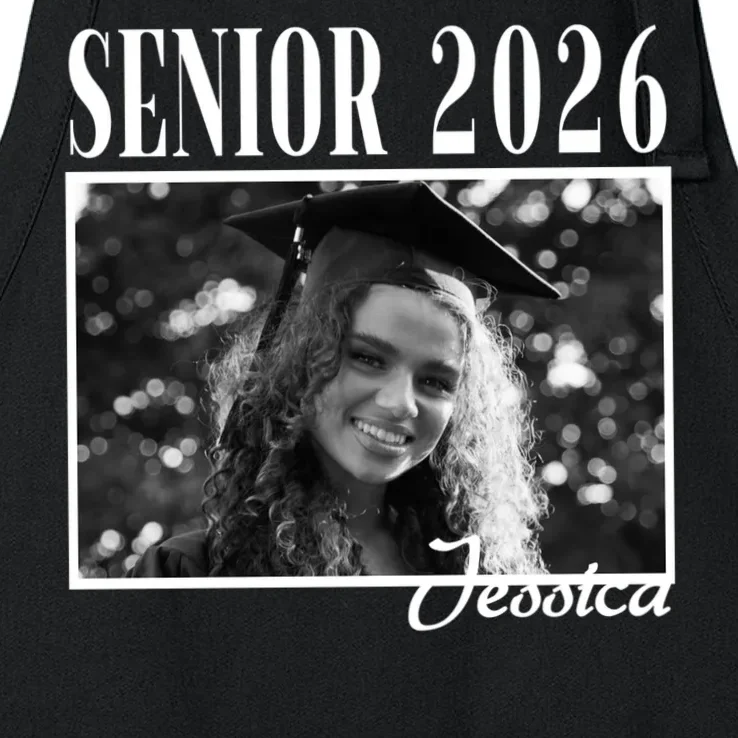 Custom graduation Personalized Graduate 2026 Apron - Front - Close-up