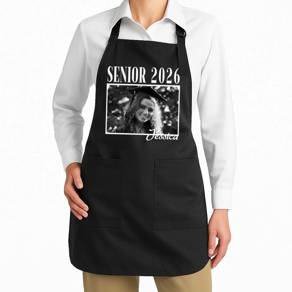 Custom graduation Personalized Graduate 2026 Apron - Front 1