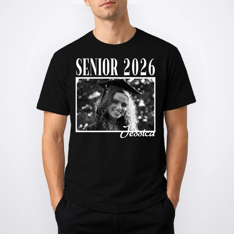 Custom graduation Personalized Graduate 2026 T-Shirt - Front 1