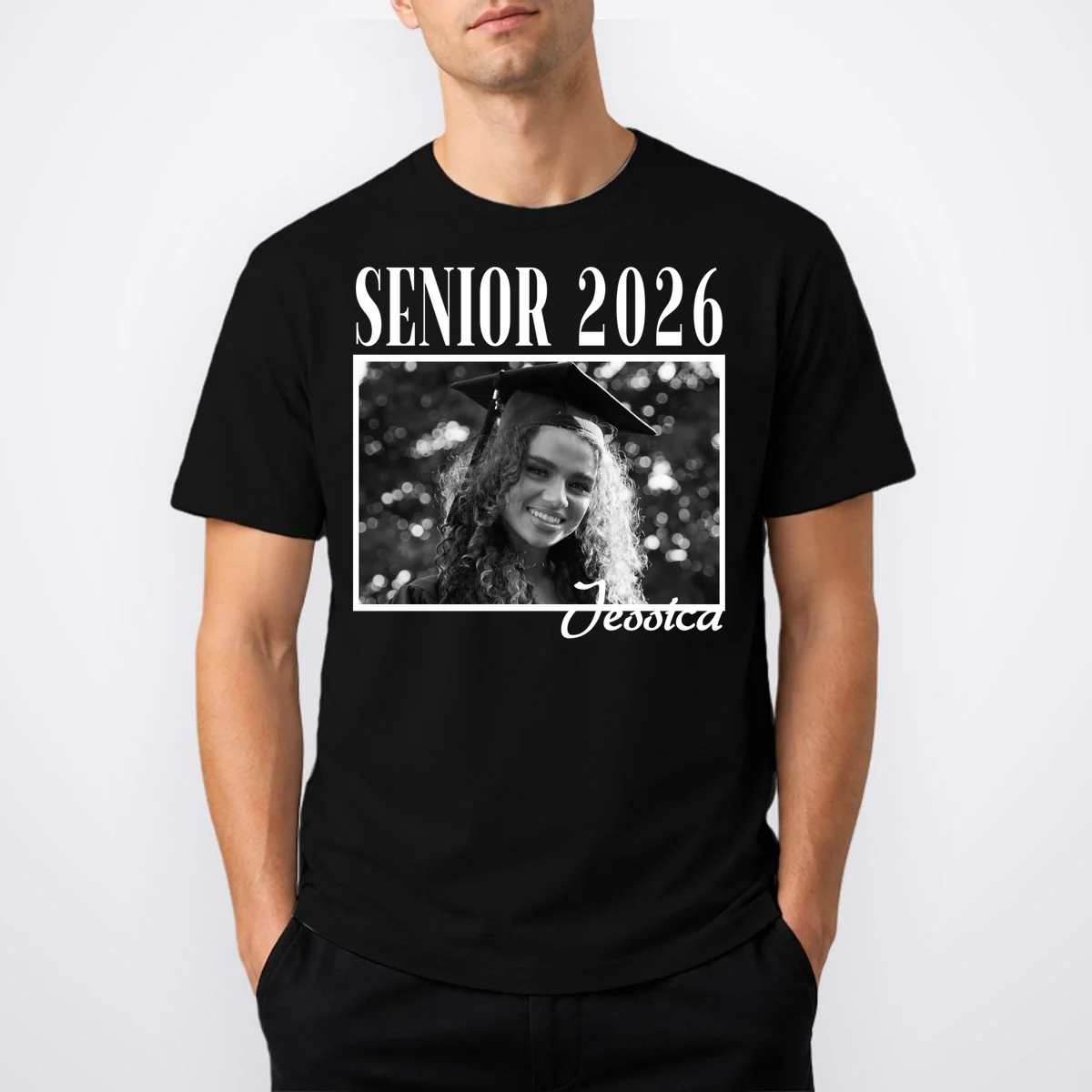 Custom graduation Personalized Graduate 2026 T-Shirt - Front 1