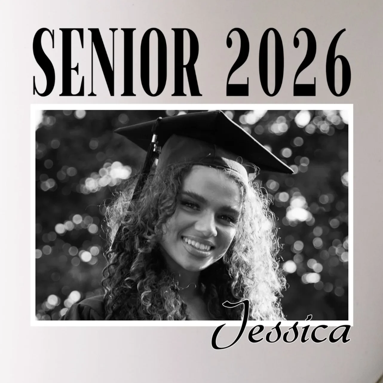 Custom graduation Personalized Graduate 2026 Mug - Front - Close-up
