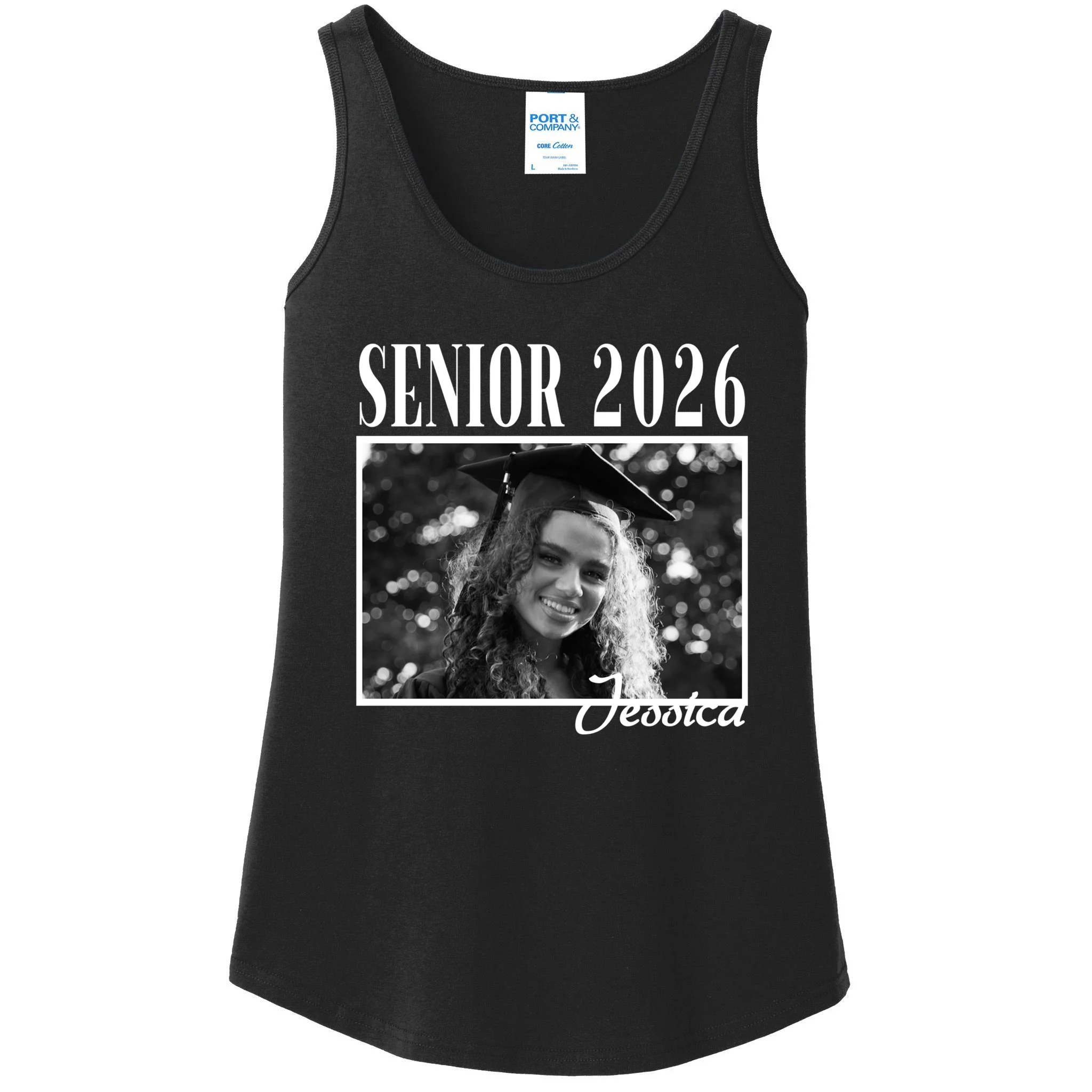 Custom graduation Personalized Graduate 2026 Women's Tank Top - Front