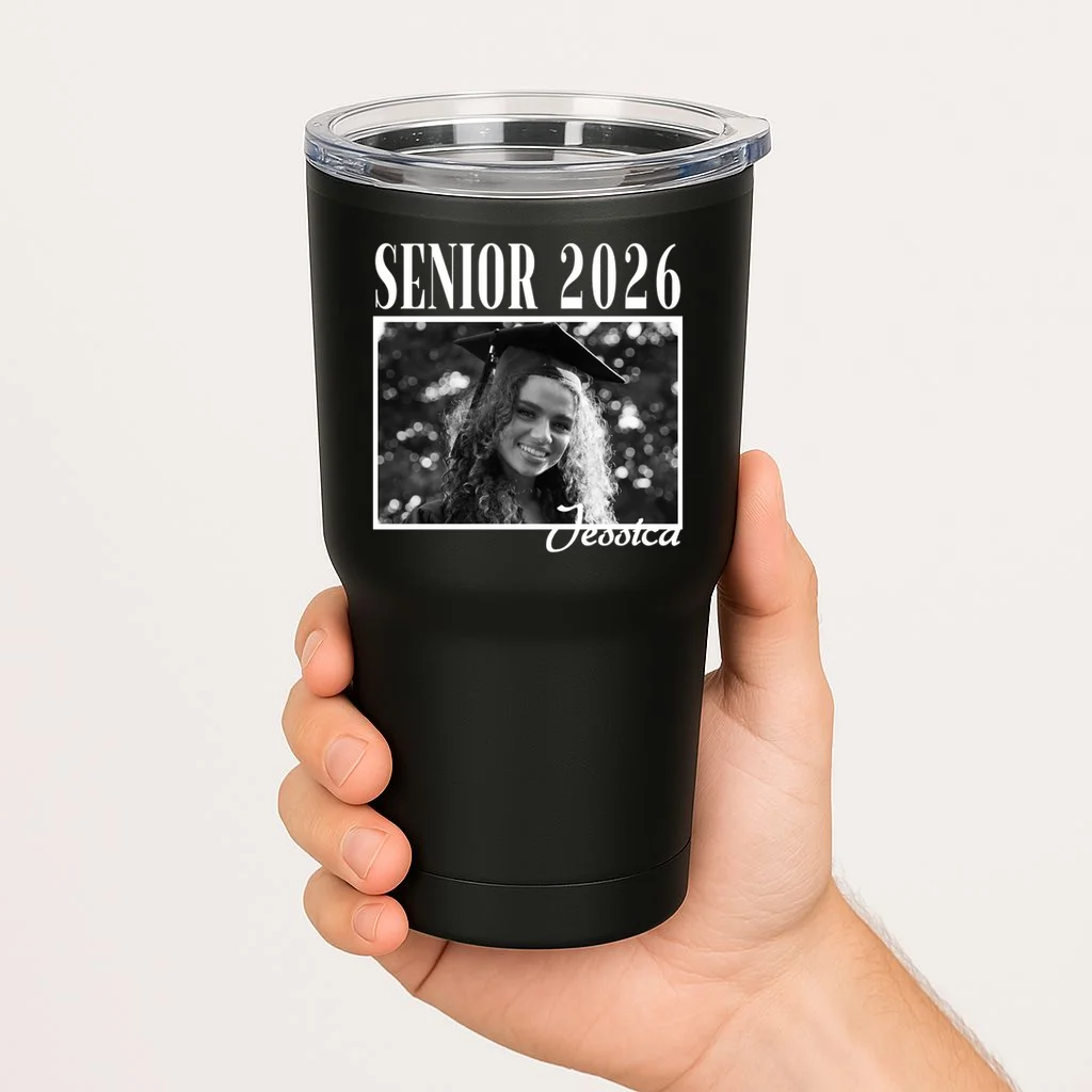Custom graduation Personalized Graduate 2026 20oz Tumbler - Front 1