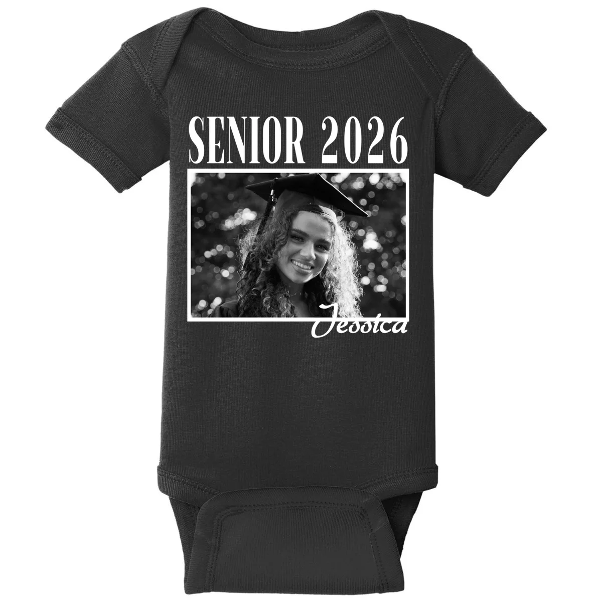 Custom graduation Personalized Graduate 2026 Baby Bodysuit - Front