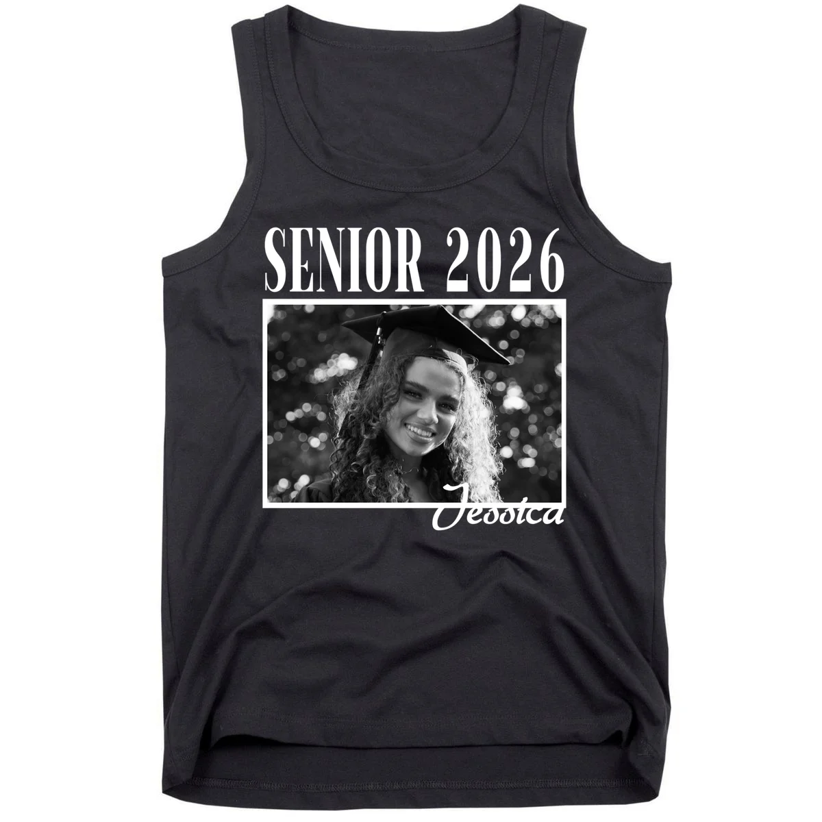 Custom graduation Personalized Graduate 2026 Tank Top - Front