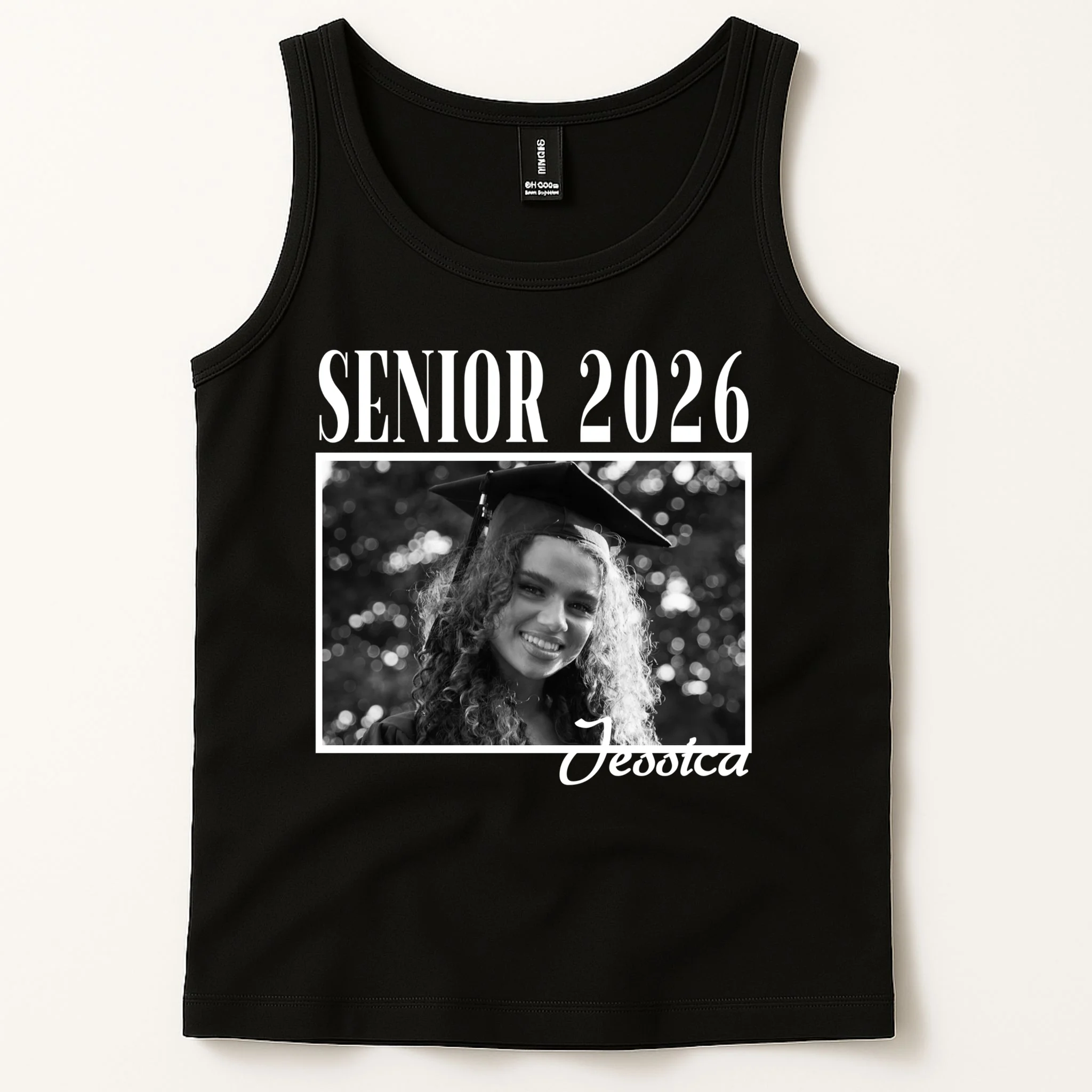 Custom graduation Personalized Graduate 2026 Men's Tank Top - Front 1