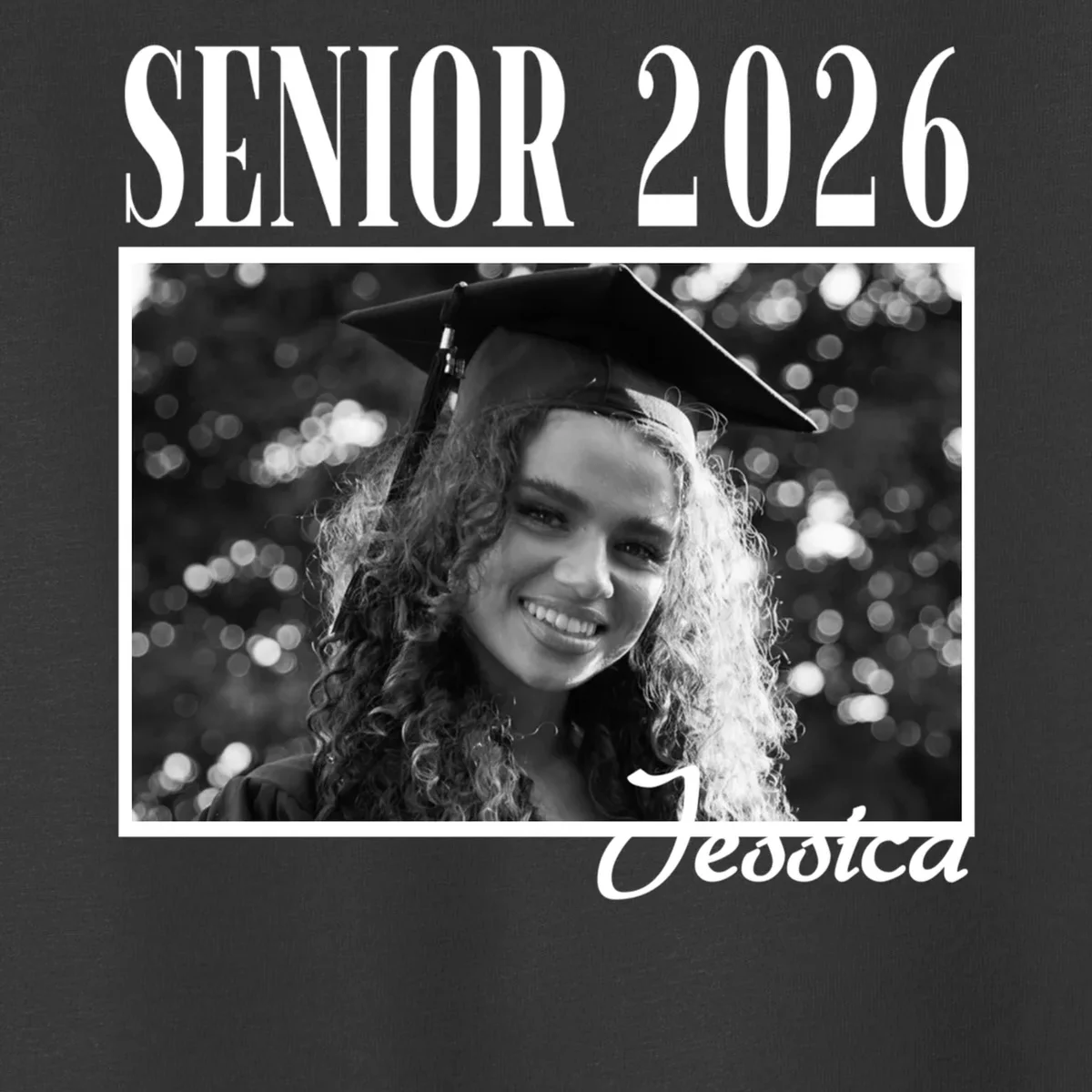 Custom graduation Personalized Graduate 2026 Toddler T-Shirt - Front - Close-up