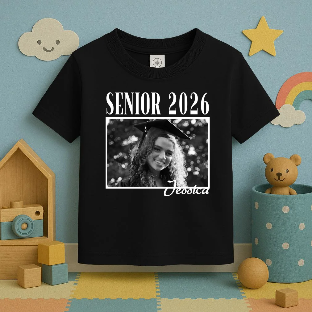 Custom graduation Personalized Graduate 2026 Toddler T-Shirt - Front 2