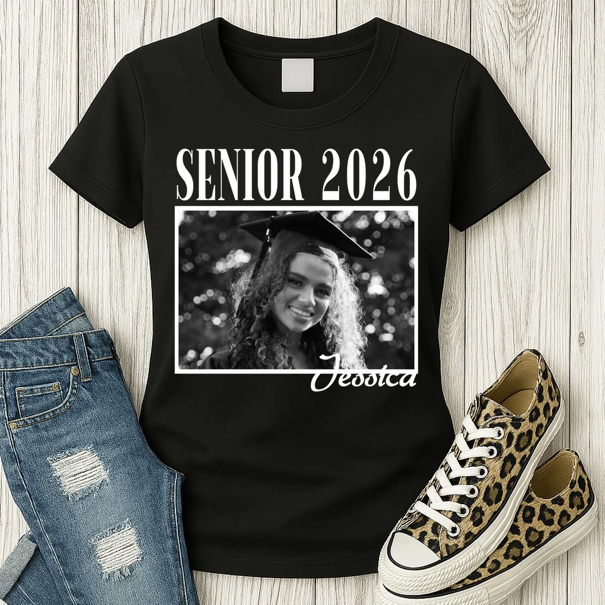 Custom graduation Personalized Graduate 2026 Women's T-Shirt - Front 2