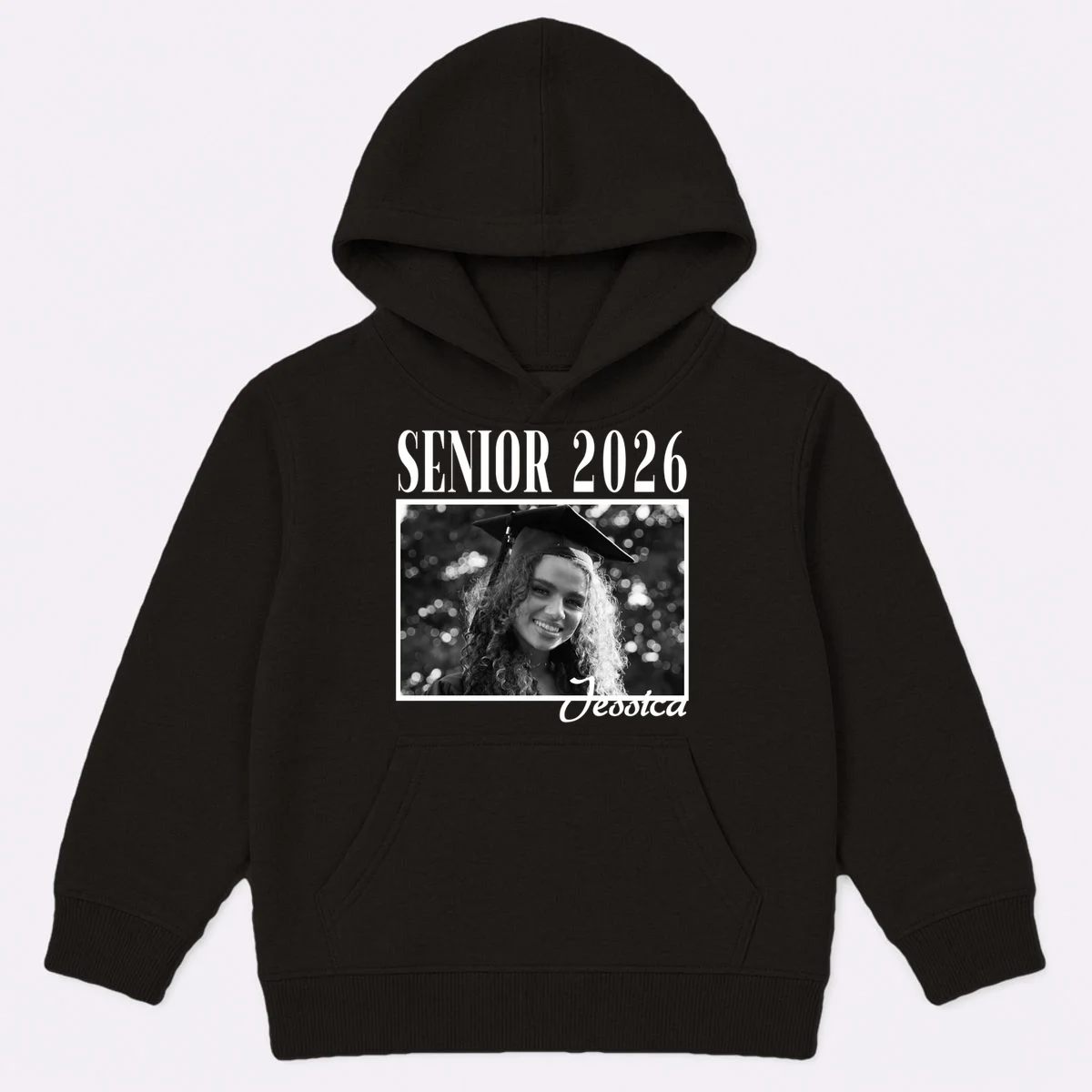 Custom graduation Personalized Graduate 2026 Kids Hoodie - Front
