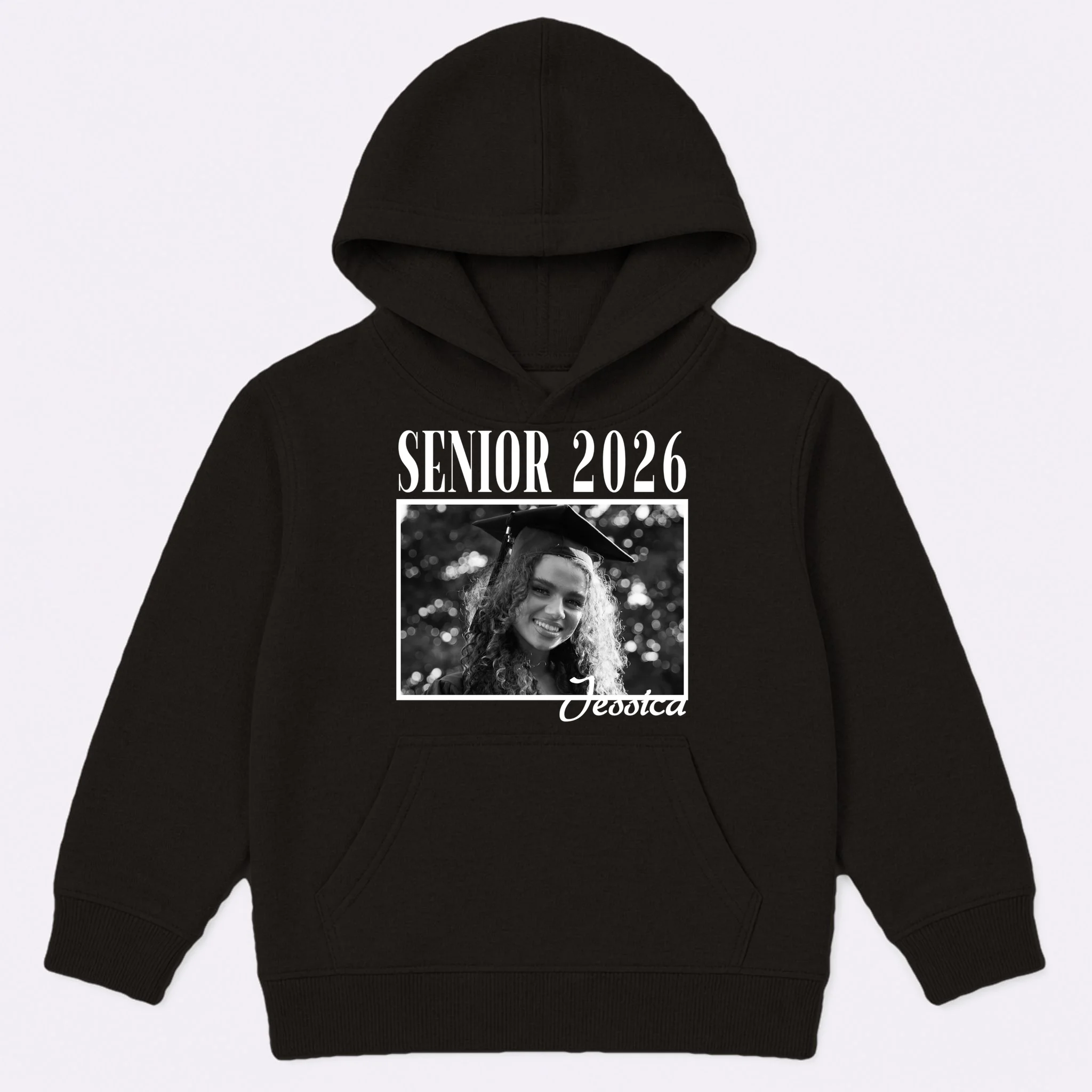 Custom graduation Personalized Graduate 2026 Kids Hoodie - Front