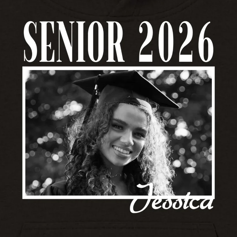 Custom graduation Personalized Graduate 2026 Kids Hoodie - Front - Close-up
