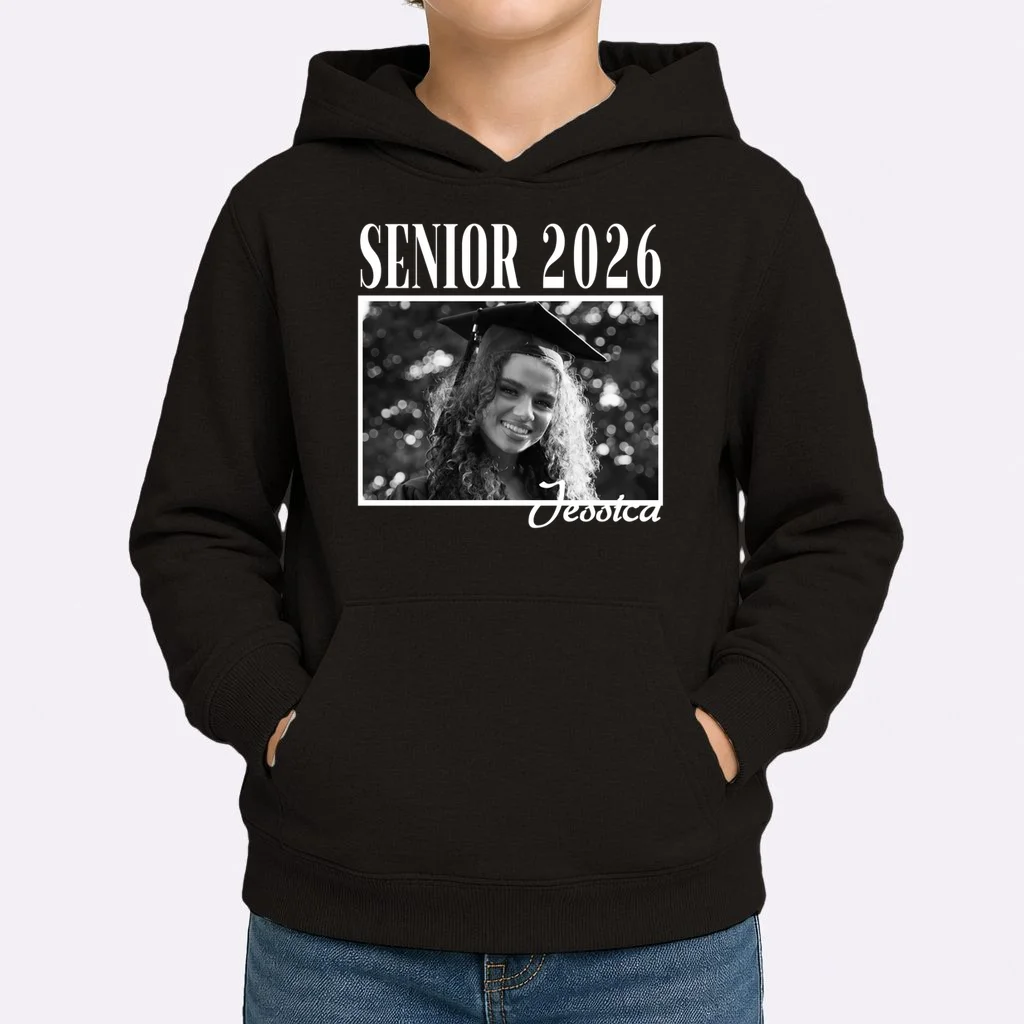 Custom graduation Personalized Graduate 2026 Kids Hoodie - Front 1