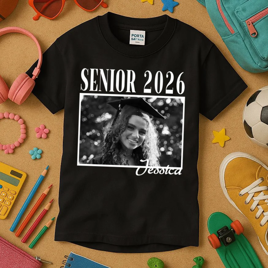 Custom graduation Personalized Graduate 2026 Kids T-Shirt - Front 2