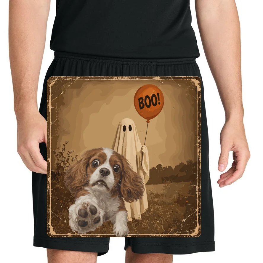 Custom Halloween Dog Portrait Personalized Pet Halloween Shirt Spooky Season Men's Shorts - Front 1
