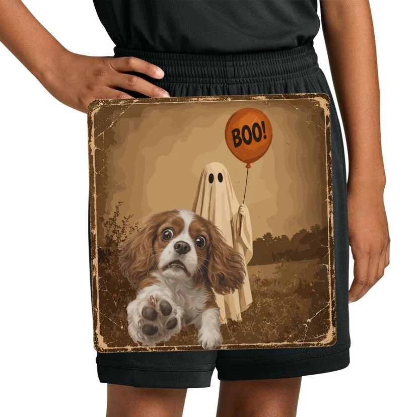 Custom Halloween Dog Portrait Personalized Pet Halloween Spooky Season Kids Shorts - Front 1