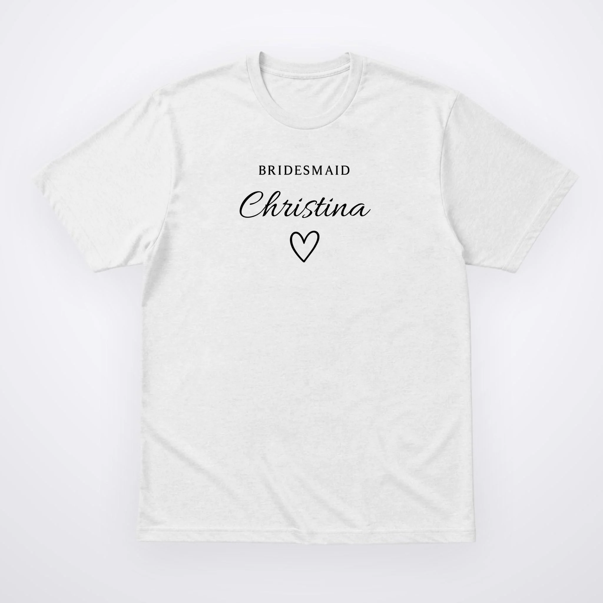 Custom Name Bridesmaids Gift Men's T-Shirt - Front