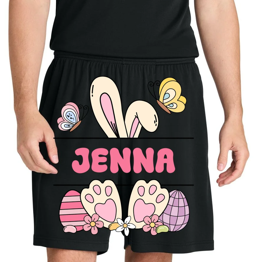 Custom Name Easter Bunny Men's Shorts - Front 1