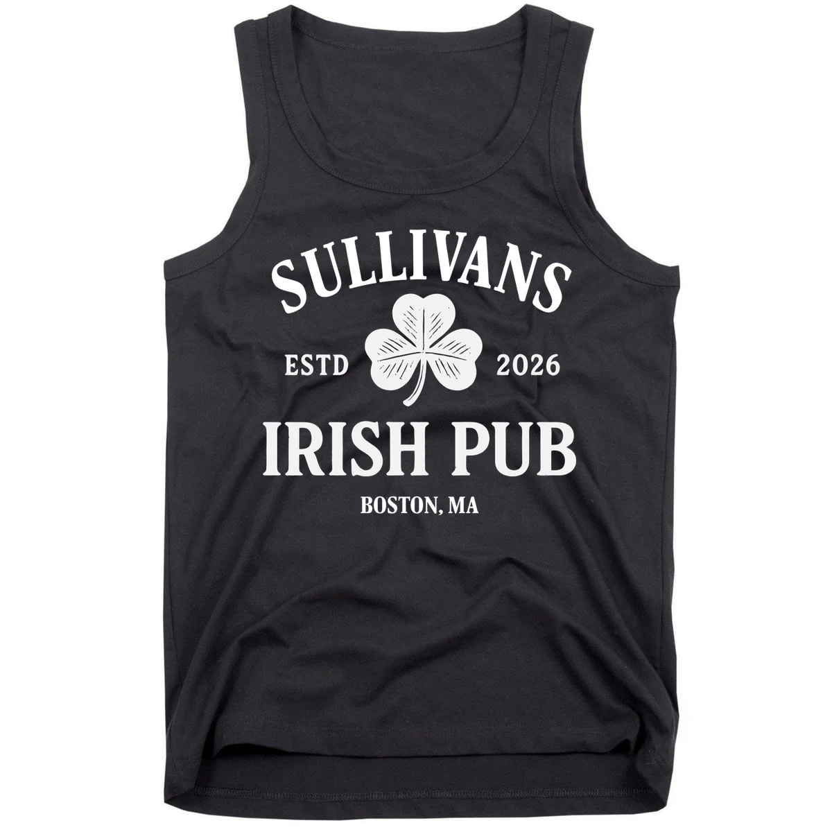 Custom Name Irish Pub Tank Top - Front