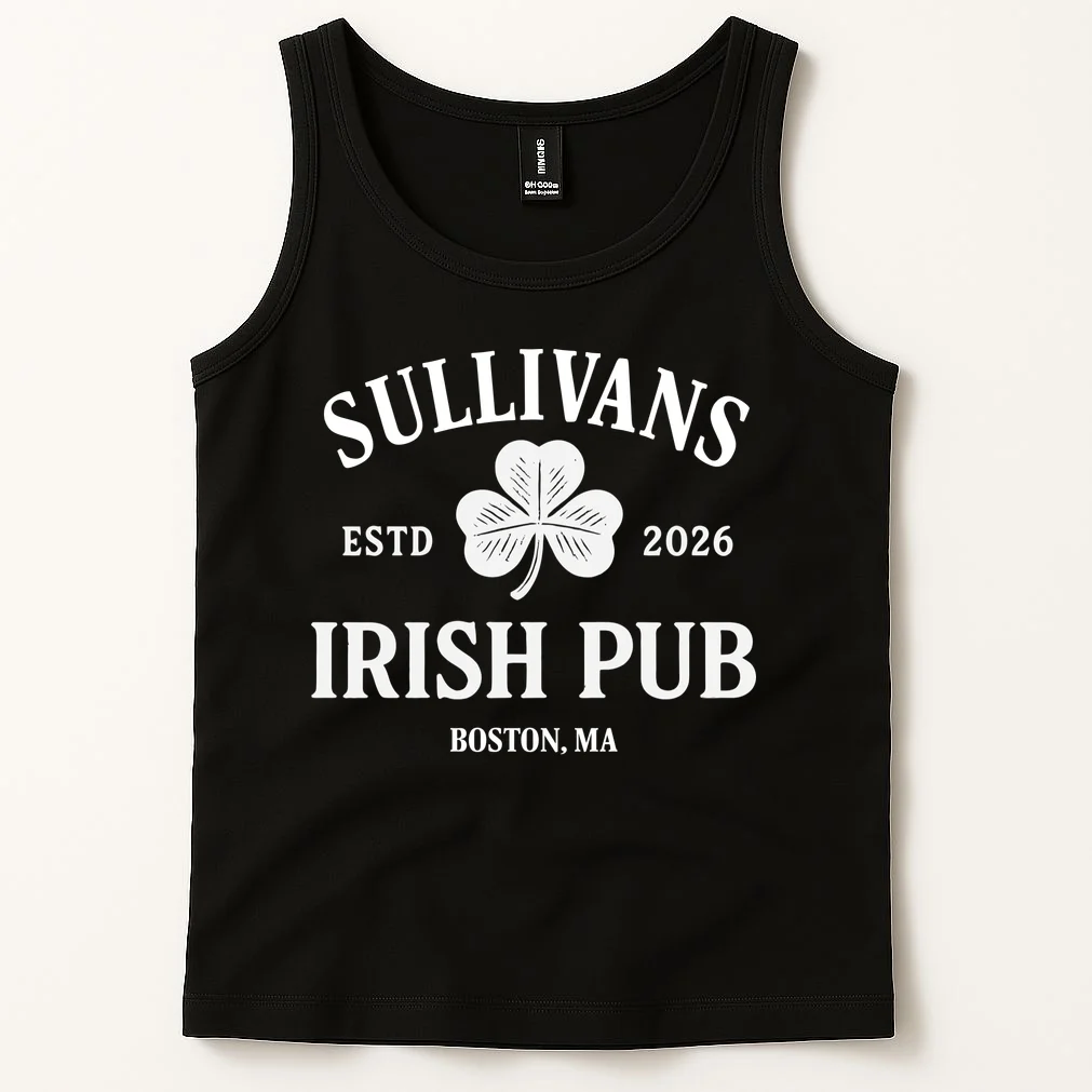 Custom Name Irish Pub Tank Top - Front 1