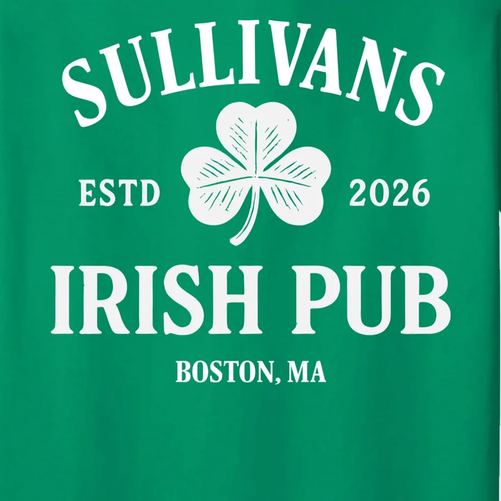 Custom Name Irish Pub Pajama Set - Front - Close-up