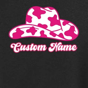 Custom Name Pink Cowgirl Girls Trip Women's Soft Jacket - Front - Close-up