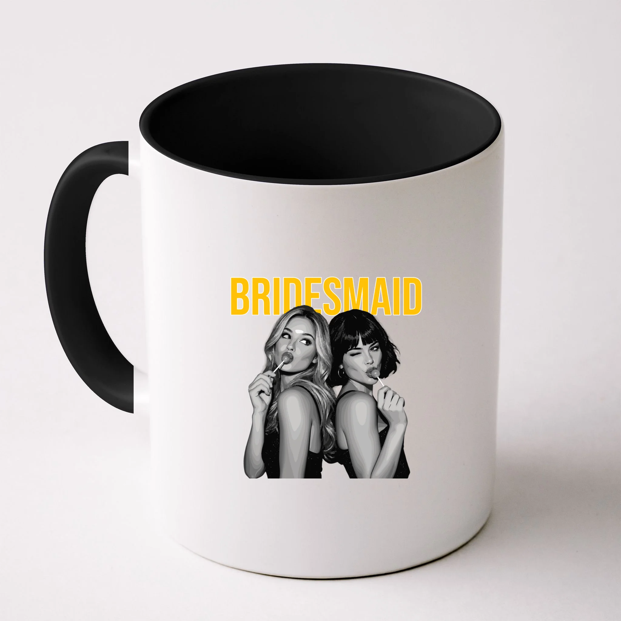 Custom Personalized Bridal Party Mug - Front
