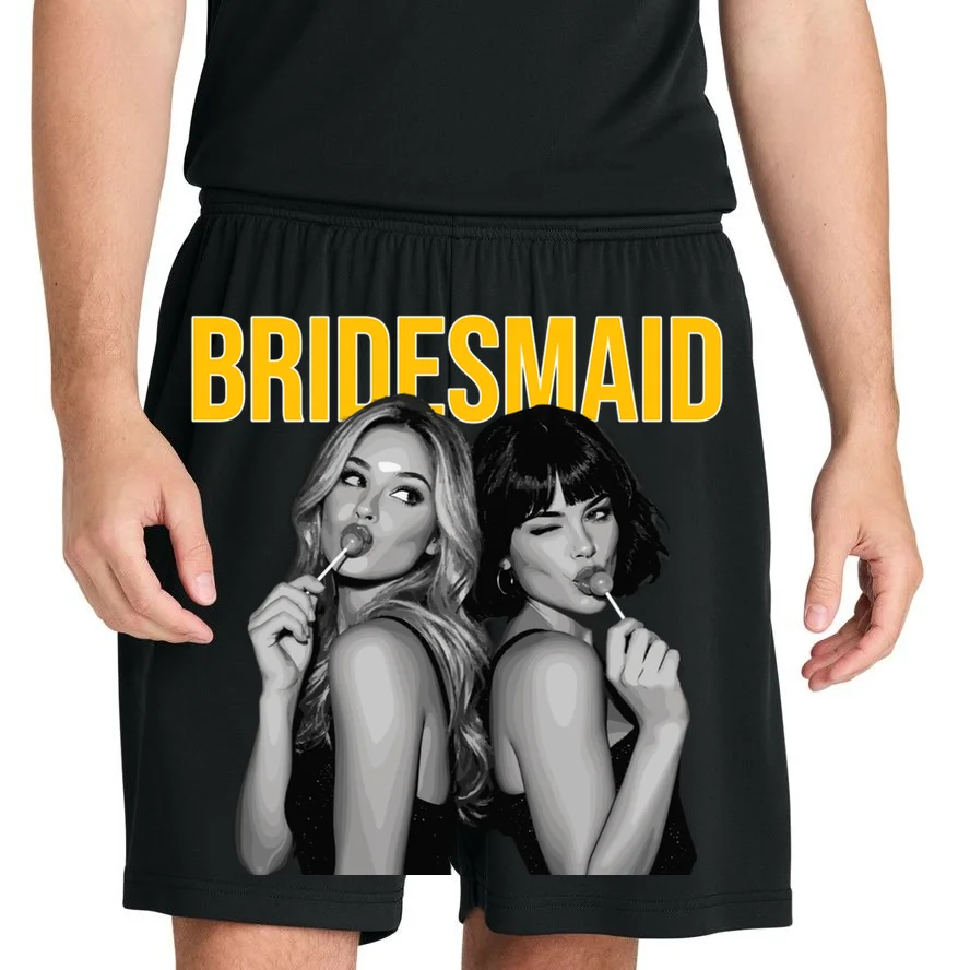 Custom Personalized Bridal Party Men's Shorts - Front 1