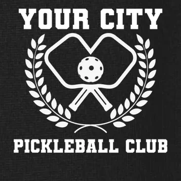 Custom Pickleball Club Team Personalized City Name Women's Polo - Front - Close-up