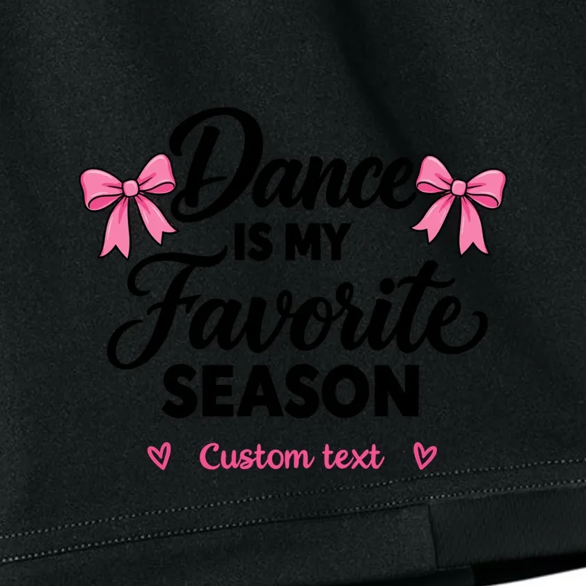 Custom Personalized Dance - Dance Is My Favorite Season - Dancer Gift Kids Shorts - Front - Close-up