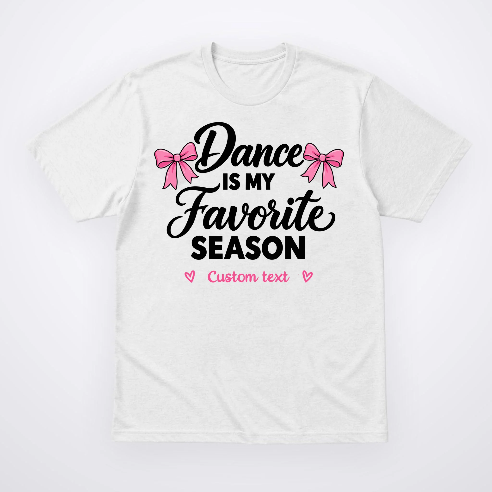 Custom Personalized Dance - Dance Is My Favorite Season - Dancer Gift Men's T-Shirt - Front