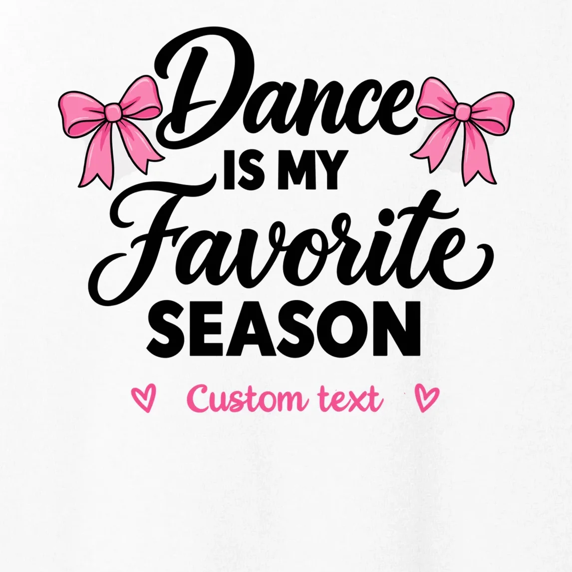 Custom Personalized Dance - Dance Is My Favorite Season - Dancer Gift Women's Tank Top - Front - Close-up