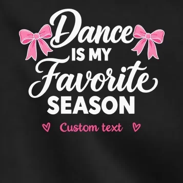 Custom Personalized Dance Shirt - Dance Is My Favorite Season T-Shirt - Dancer Gift Kids Jacket - Front - Close-up