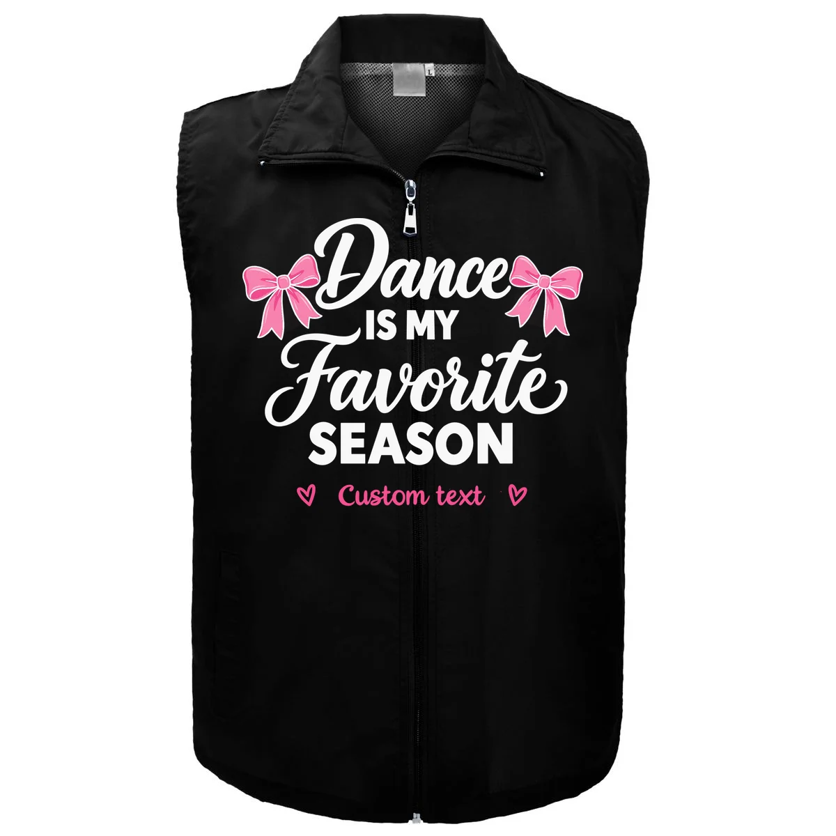 Custom Personalized Dance Shirt - Dance Is My Favorite Season T-Shirt - Dancer Gift Men's Vest - Front
