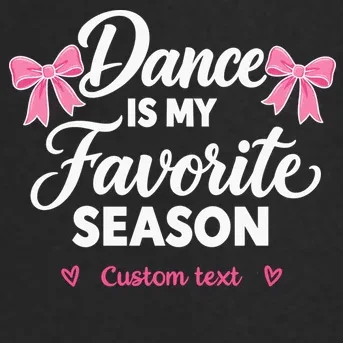 Custom Personalized Dance Shirt - Dance Is My Favorite Season T-Shirt - Dancer Gift Men's Soft Jacket - Front - Close-up