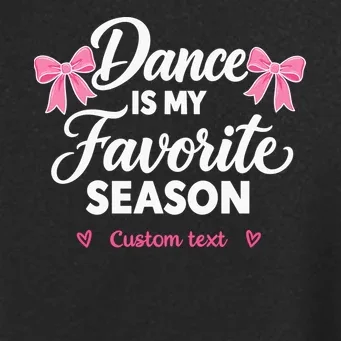 Custom Personalized Dance Shirt - Dance Is My Favorite Season T-Shirt - Dancer Gift Women's Soft Jacket - Front - Close-up