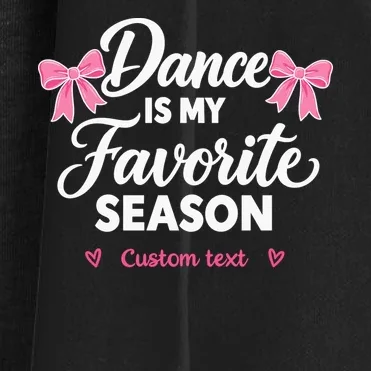 Custom Personalized Dance Shirt - Dance Is My Favorite Season T-Shirt - Dancer Gift Women's Cardigan - Front - Close-up
